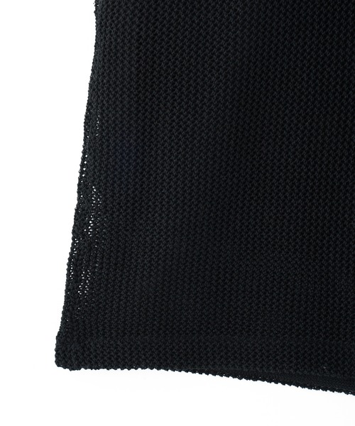 DISPATCHER NO.8（ディスパッチャーナンバーエイト）の「メッシュニットハーフパンツ（その他パンツ・レディース・ブラック/オフホワイト/ライトブルー・ONE SIZE）」の22枚目の写真