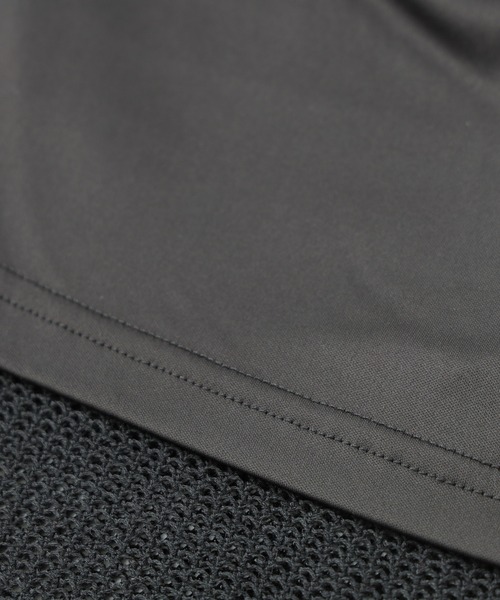 DISPATCHER NO.8（ディスパッチャーナンバーエイト）の「メッシュニットハーフパンツ（その他パンツ・レディース・ブラック/オフホワイト/ライトブルー・ONE SIZE）」の4枚目の写真