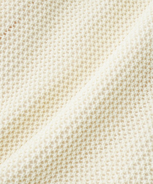 DISPATCHER NO.8（ディスパッチャーナンバーエイト）の「メッシュニットハーフパンツ（その他パンツ・レディース・ブラック/オフホワイト/ライトブルー・ONE SIZE）」の6枚目の写真