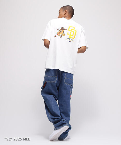 MLB（メジャーリーグベースボール）の「AVIREX × SAN DIEGO PADRES T-SHIRT（Tシャツ/カットソー・メンズ・ホワイト/ブラック・XX-LARGE/LARGE/MEDIUM/X-LARGE）」の20枚目の写真