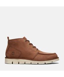 Timberland ブリットン ロード ミッド 7アイ モック トップ ブーツ Men's Britton Road 7-Eye Moc Toe Boots - Root Beer