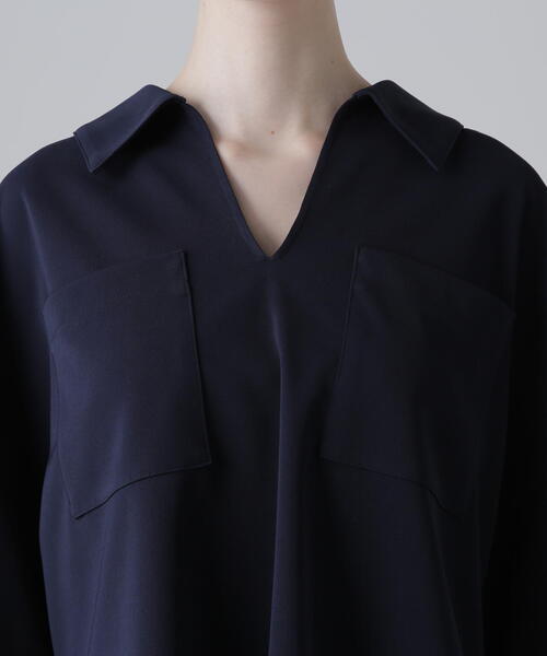 ADORE（アドーア）の「ダブルジャージーカットソー（Tシャツ/カットソー・レディース・ネイビー/カーキ/ホワイト・38）」の17枚目の写真
