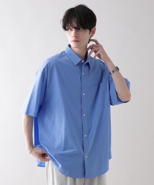 セール】ブロード/オーバーサイズシャツ（シャツ/ブラウス