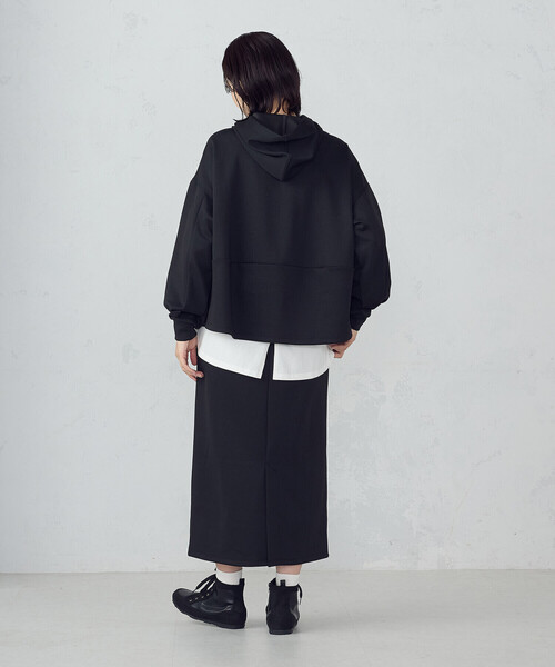 COMME CA ISM(コムサイズム)の「ダンボールニット パーカー / セットアップ対応(パーカー・レディース・アイボリー/ブラック/ダークグリーン/ベージュ/ダークブラウン/モカ・SMALL/MEDIUM/LARGE/X-LARGE)」の21枚目の写真