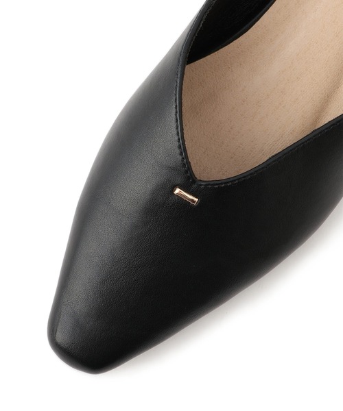 ROPE' PICNIC（ロペピクニック）の「Vカットソフトバブーシュ（パンプス・レディース・ブラック/ベージュ系その他・24.5/24/23.5/23）」の11枚目の写真