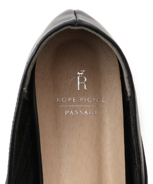 ROPE' PICNIC（ロペピクニック）の「Vカットソフトバブーシュ（パンプス・レディース・ブラック/ベージュ系その他・24.5/24/23.5/23）」の12枚目の写真