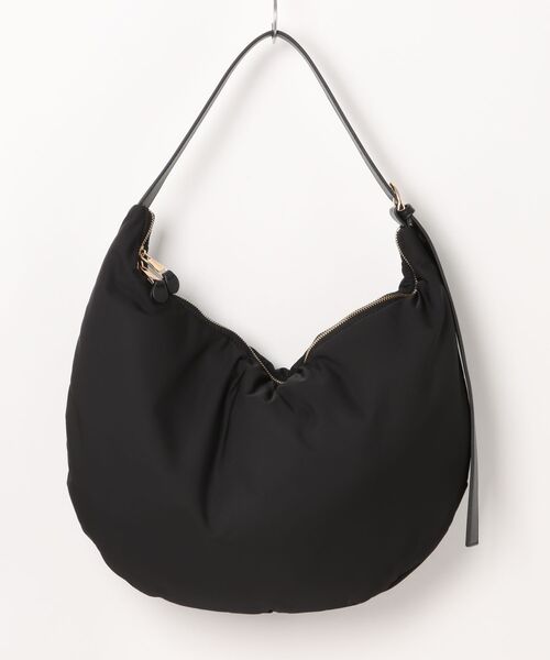 cache cache(カシュ カシュ)の「カシュカシュ cachecache / パテッドハンモックバッグ(ショルダーバッグ・レディース・ブラック/シルバー系その他・FREE)」の17枚目の写真