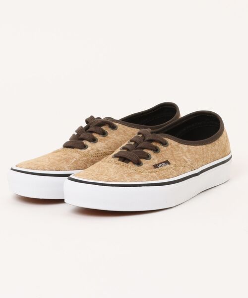 VANS(バンズ)の「VANS ヴァンズ AUTHENTIC オーセンティック VN000D7YEMJ DENIM BURNT GOL(スニーカー・メンズ・ベージュ・4/4h/5/5h/6/6h/7/7h/8/8h/9/9h/10/10h/11/11h/12/13)」の1枚目の写真