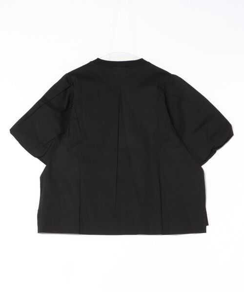 ALLSAINTS(オールセインツ)の「JESS RELAXED WOVEN T-SHIRT | JESS リラックス ウーブン Tシャツ(Tシャツ/カットソー・レディース・ブラック・S/M/XS/L)」の8枚目の写真