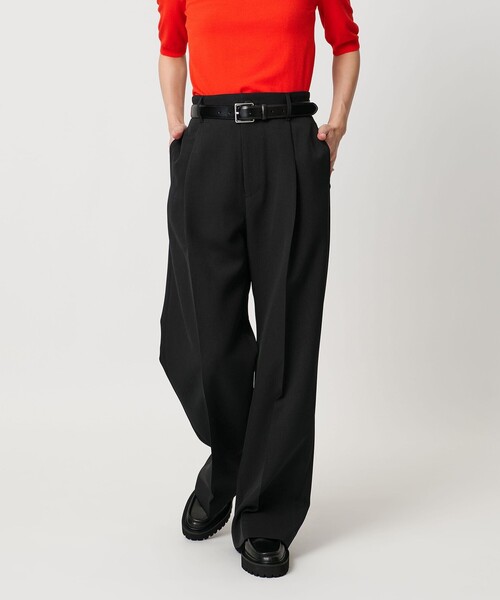 MARW UNITED ARROWS＞タック ストレートパンツ（スラックス）｜MARW