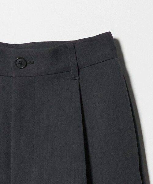 MARW UNITED ARROWS＞タック ストレートパンツ（スラックス