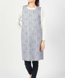 NAIGAI | LICIE MADE WITH LIBERTY FABRIC Tatum 綿100% 撥水加工 40ブロード 後結び 背付きエプロン 70553006(エプロン)