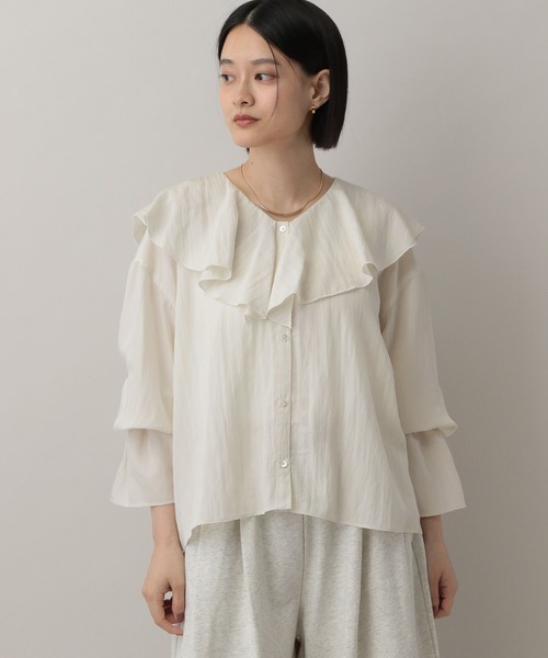SALE【apart by】ラッフルブラウス セール】ラッフルブラウス（シャツ/ブラウス）｜A part by（アパート