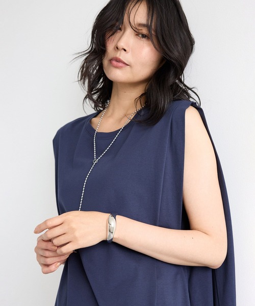 BARNYARDSTORM（バンヤードストーム）の「BARNYARDSTORM / メタルニュアンスバングル【MADE IN JAPAN】（バングル/リストバンド・レディース・シルバー/ゴールド・FREE）」の4枚目の写真