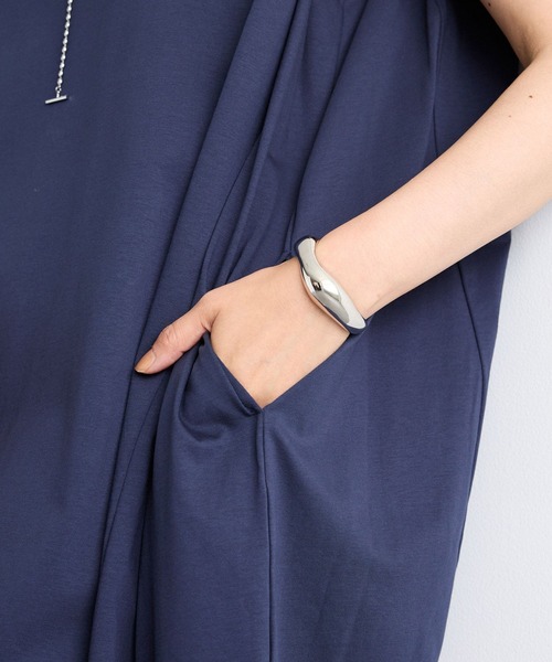 BARNYARDSTORM（バンヤードストーム）の「BARNYARDSTORM / メタルニュアンスバングル【MADE IN JAPAN】（バングル/リストバンド・レディース・シルバー/ゴールド・FREE）」の7枚目の写真