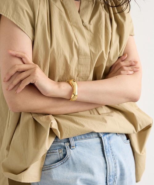 BARNYARDSTORM（バンヤードストーム）の「BARNYARDSTORM / メタルニュアンスバングル【MADE IN JAPAN】（バングル/リストバンド・レディース・シルバー/ゴールド・FREE）」の12枚目の写真