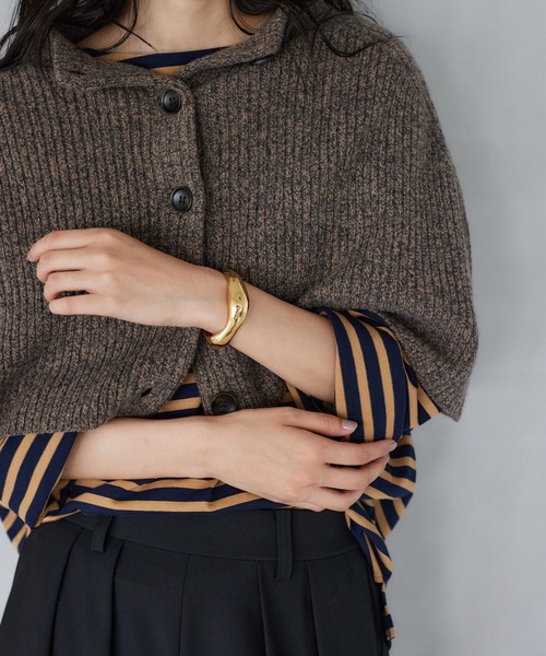 BARNYARDSTORM（バンヤードストーム）の「BARNYARDSTORM / メタルニュアンスバングル【MADE IN JAPAN】（バングル/リストバンド・レディース・シルバー/ゴールド・FREE）」の20枚目の写真