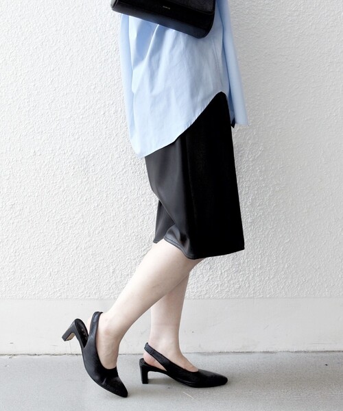 SHIPS any(シップス エニィ)の「SHIPS any: センター ピンタックライン ハーフパンツ(その他パンツ・レディース・ブラック/ブラウン・ONE SIZE)」の21枚目の写真