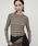 kiehtova�i�L�G�g���@�j�́u�ykiehtova�zSHEER BORDER TOPS/�V�A�[ �{�[�_�[ �g�b�v�X KTWR41�iT�V���c/�J�b�g�\�[�j�v�b�u���E��