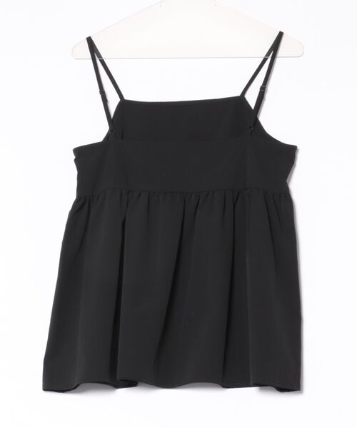 STRAWBERRY-FIELDS（ストロベリーフィールズ）の「コットンライククロス_キャミトップス（その他トップス・レディース・ブラック・2）」の10枚目の写真