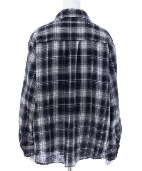 INGNI（イング）の「2Wayオフショルチェック柄シャツ（シャツ/ブラウス・レディース・ブラウン系その他2/ブラック系/ネイビー系2・M）」の17枚目の写真