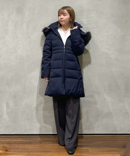 西川ダウン(R)」サージロングダウン（ダウンジャケット/コート）｜NANO