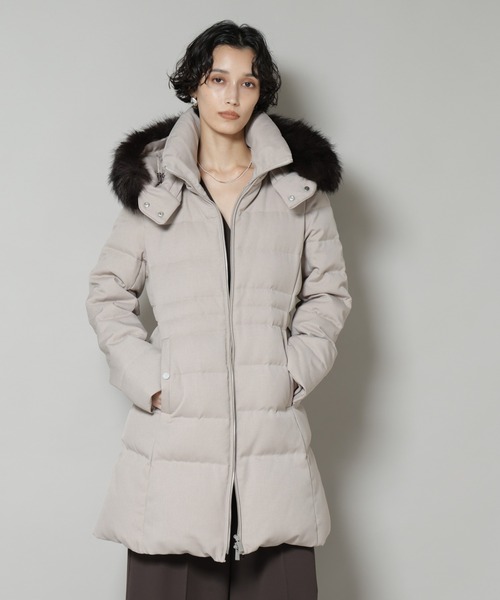 西川ダウン(R)」サージロングダウン（ダウンジャケット/コート）｜NANO