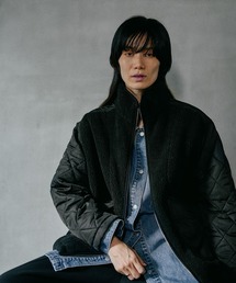 LEPSIM | スタンドボアキルトブルゾン　523889(ブルゾン)