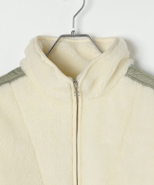 LEPSIM（レプシィム）の「スタンドボアキルトブルゾン　523889（ブルゾン・レディース・アイボリー/ブラック/カーキ・FREE）」の19枚目の写真