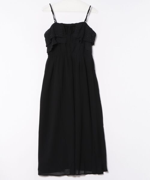 flower（フラワー）の「ペタルフリルワンピース（ワンピース・レディース・アイボリー/ブラック・FREE）」の3枚目の写真