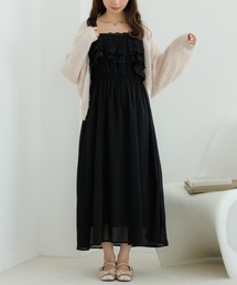 flower | ペタルフリルワンピース(ワンピース)