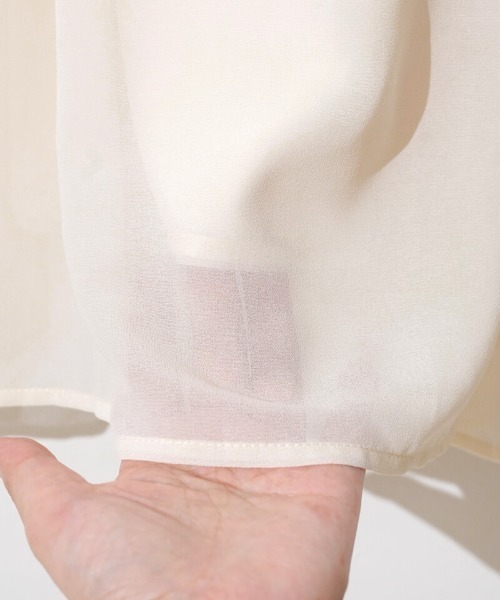 flower（フラワー）の「ペタルフリルワンピース（ワンピース・レディース・アイボリー/ブラック・FREE）」の22枚目の写真