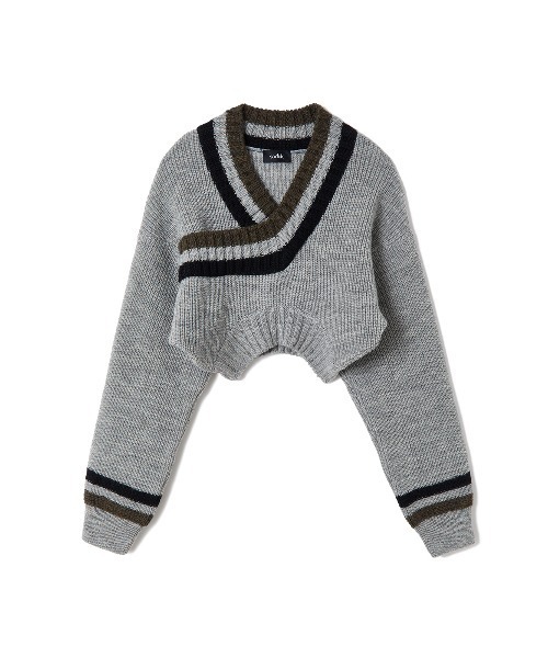 soduk（スドーク）の「up side down knit top（ニット/セーター）」 - WEAR