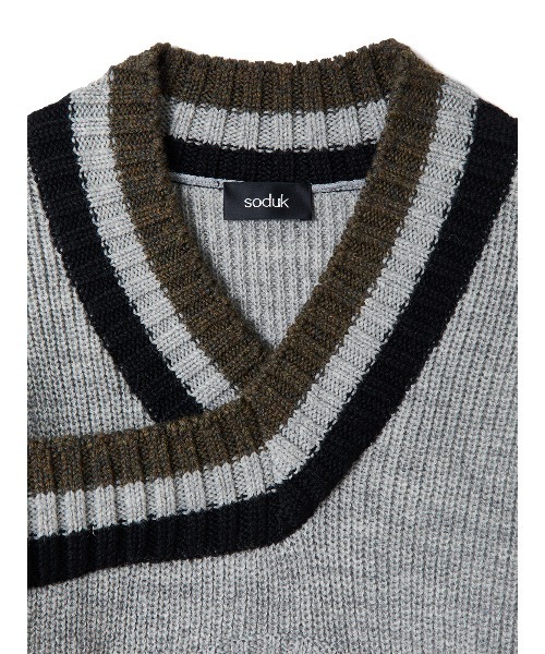 soduk（スドーク）の「up side down knit top（ニット/セーター）」 - WEAR