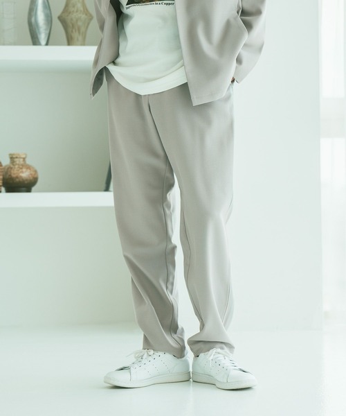 LAKOLE（ラコレ）の「【セットアップ可】クリーンイージーパンツ / 588728（その他パンツ・メンズ・ネイビー/ブラウン/ライトグレー・MEDIUM/LARGE）」の2枚目の写真