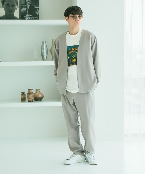 LAKOLE（ラコレ）の「【セットアップ可】クリーンイージーパンツ / 588728（その他パンツ・メンズ・ネイビー/ブラウン/ライトグレー・MEDIUM/LARGE）」の7枚目の写真