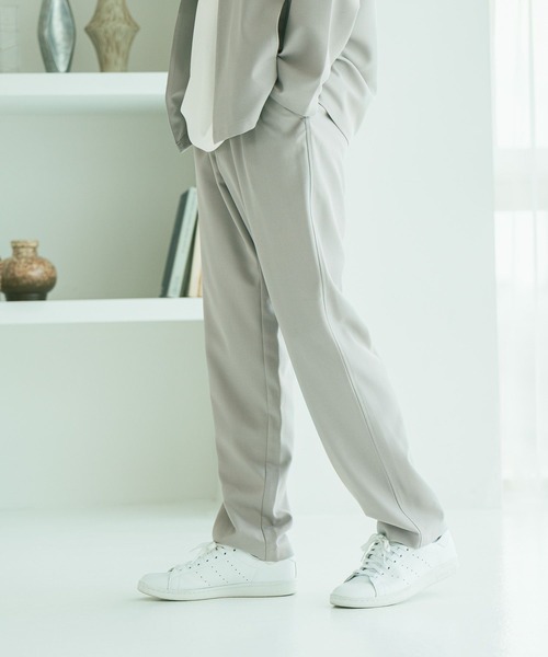 LAKOLE（ラコレ）の「【セットアップ可】クリーンイージーパンツ / 588728（その他パンツ・メンズ・ネイビー/ブラウン/ライトグレー・MEDIUM/LARGE）」の9枚目の写真