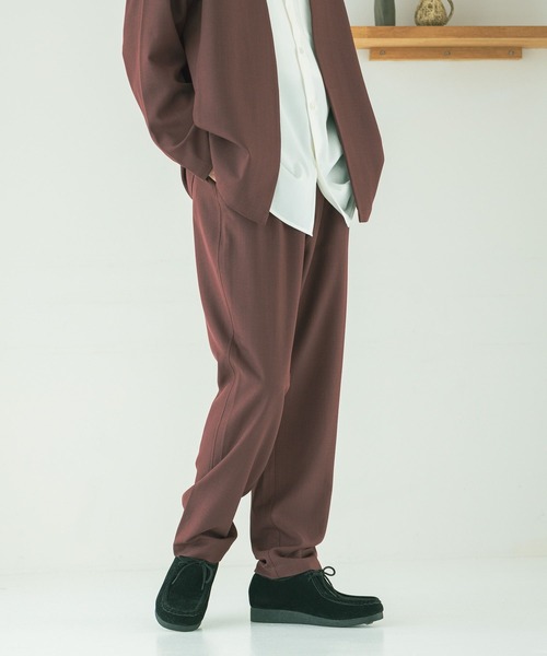 LAKOLE（ラコレ）の「【セットアップ可】クリーンイージーパンツ / 588728（その他パンツ・メンズ・ネイビー/ブラウン/ライトグレー・MEDIUM/LARGE）」の11枚目の写真