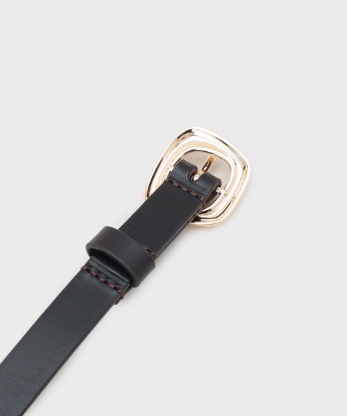 GALLEST（ギャレスト）の「ラウンドバックルベルト（ベルト・レディース・ブラウン系その他/ブラック・00）」の8枚目の写真