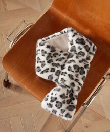 フェイクファー リバーシブル マフラー