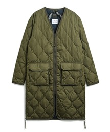 TAION（タイオン）の「【TAION（タイオン）】〈ウィメンズ〉ミリタリー Vネックジップ ダウンコート（ダウンジャケット/コート・メンズ）」