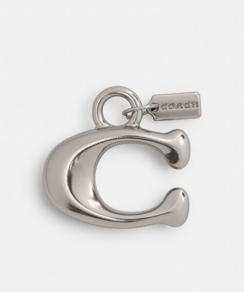 COACH(コーチ)の「スモール シグネチャー シューズ チャーム(シューズアクセサリー・レディース・シルバー系その他・ONE)」の1枚目の写真
