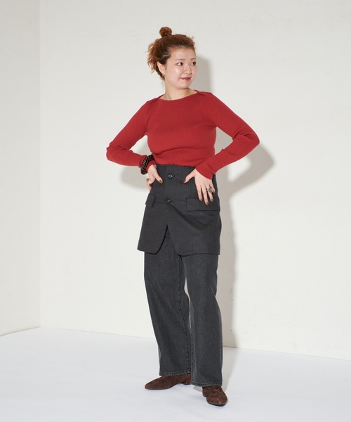 GRISE（グリーズ）の「GRISEレザーポインテッドソフトフィットショートブーツ（ブーツ・レディース・ブラック/ブラウン/ウッド・LARGE/SMALL/MEDIUM/X-LARGE）」の14枚目の写真