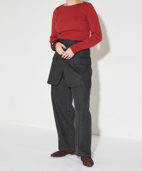 GRISE（グリーズ）の「GRISEレザーポインテッドソフトフィットショートブーツ（ブーツ・レディース・ブラック/ブラウン/ウッド・LARGE/SMALL/MEDIUM/X-LARGE）」の15枚目の写真