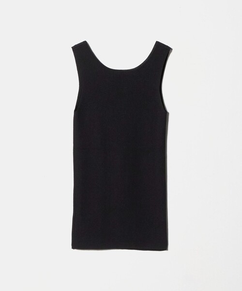 MARW UNITED ARROWS（マルゥ ユナイテッドアローズ）の「＜MARW UNITED ARROWS＞ニット タンクトップ（タンクトップ・レディース・オフホワイト/ブラック・FREE）」の12枚目の写真