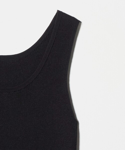 MARW UNITED ARROWS（マルゥ ユナイテッドアローズ）の「＜MARW UNITED ARROWS＞ニット タンクトップ（タンクトップ・レディース・オフホワイト/ブラック・FREE）」の14枚目の写真