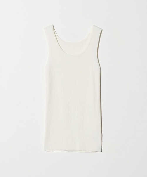 MARW UNITED ARROWS（マルゥ ユナイテッドアローズ）の「＜MARW UNITED ARROWS＞ニット タンクトップ（タンクトップ・レディース・オフホワイト/ブラック・FREE）」の16枚目の写真