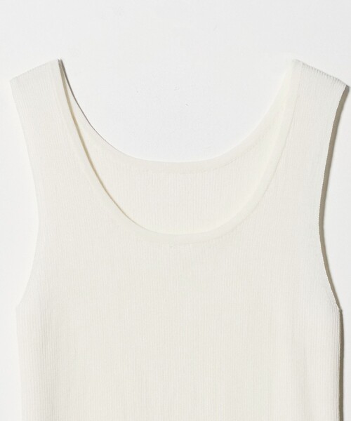 MARW UNITED ARROWS（マルゥ ユナイテッドアローズ）の「＜MARW UNITED ARROWS＞ニット タンクトップ（タンクトップ・レディース・オフホワイト/ブラック・FREE）」の18枚目の写真