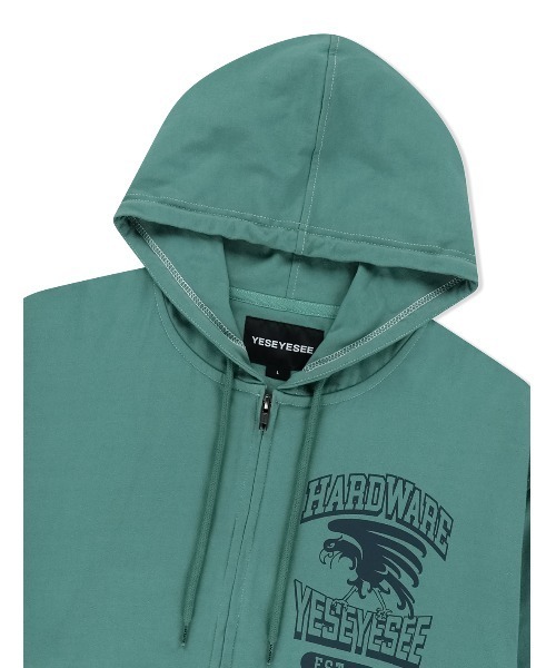 YESEYESEE（イエスアイシー）の「Y.E.S Single Stitch Hoodie（パーカー・メンズ・ブラック/グリーン系その他・L/M/S/XL）」の14枚目の写真