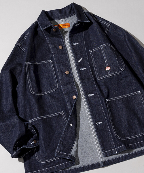 【美品】70s-80s REDCAP USA製 ワークジャケット ネイビー L RED KAP（レッドキャップ）の「70s 80s USA製 REDKAP ワーク